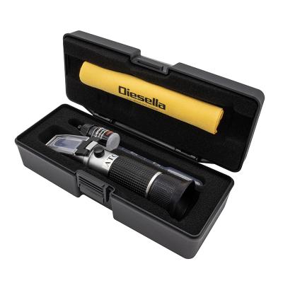 Refractometer Auto Glycol 0-66% (EG/PG/BF) with 
